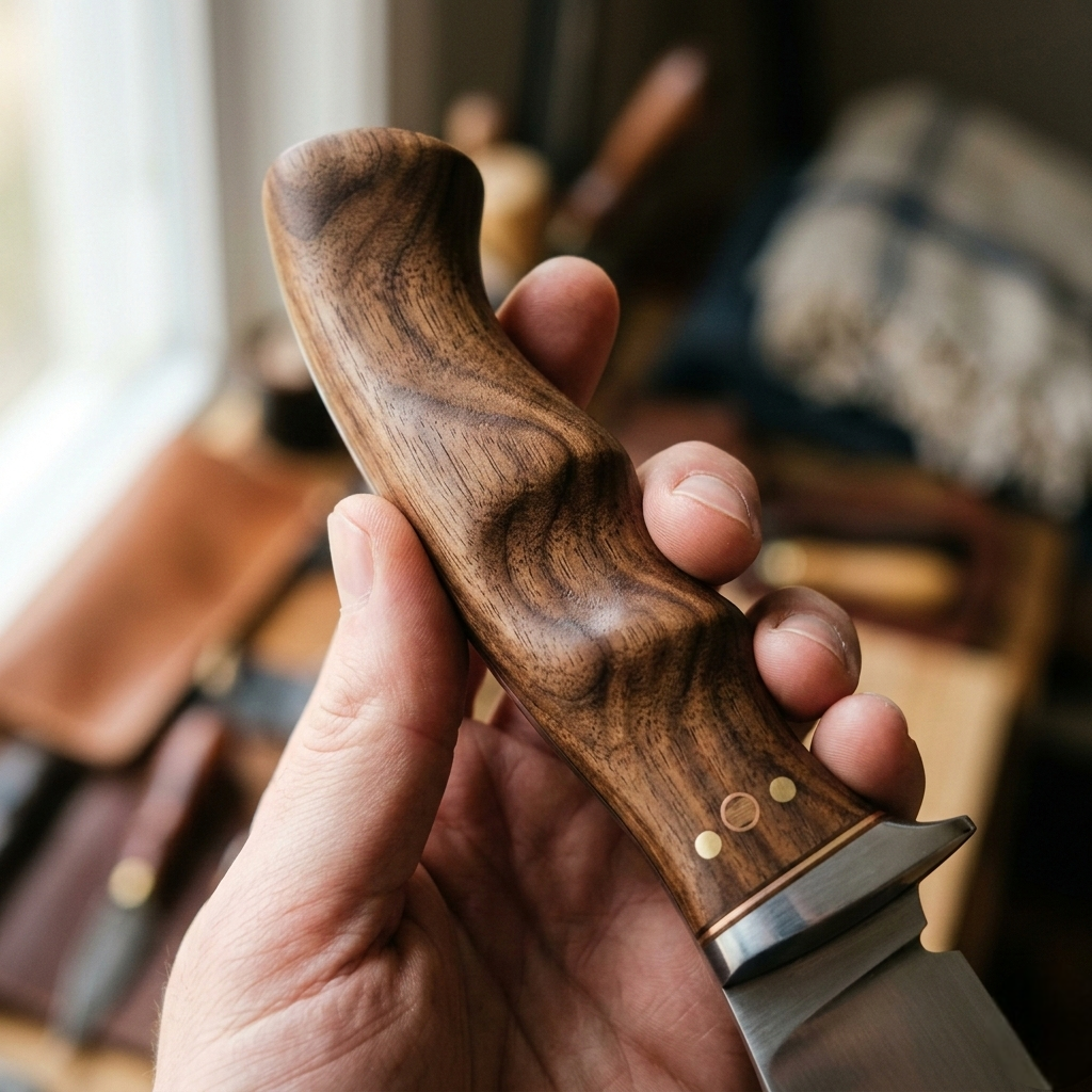 The Handle Determines How The Knife Feels Before It Cuts