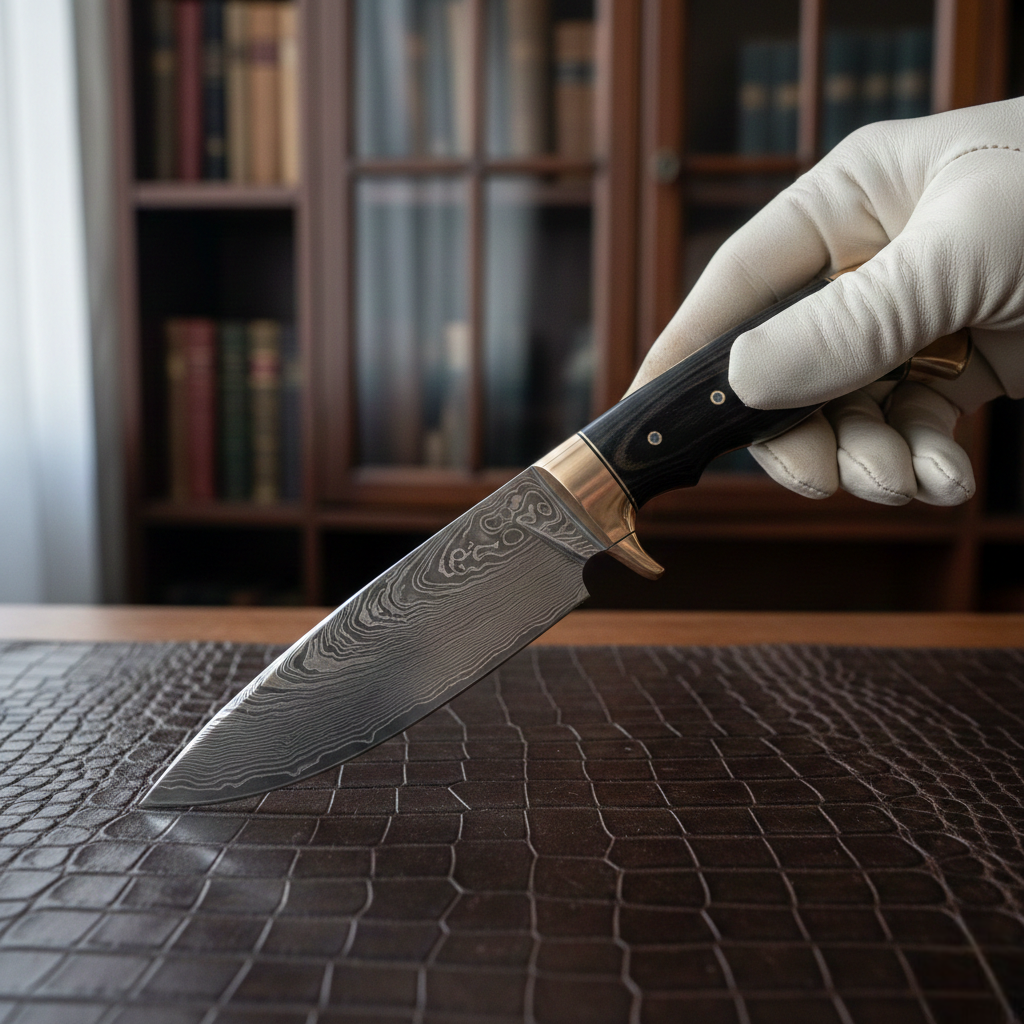 Inspect Knives Frequently For Damage Or Wear