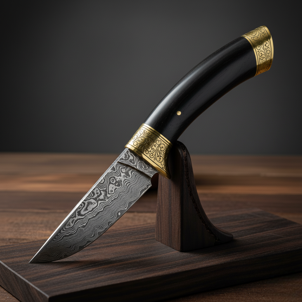Exploring the Most Luxurious Knife Handles: Silver, Ebony, Horn, and More