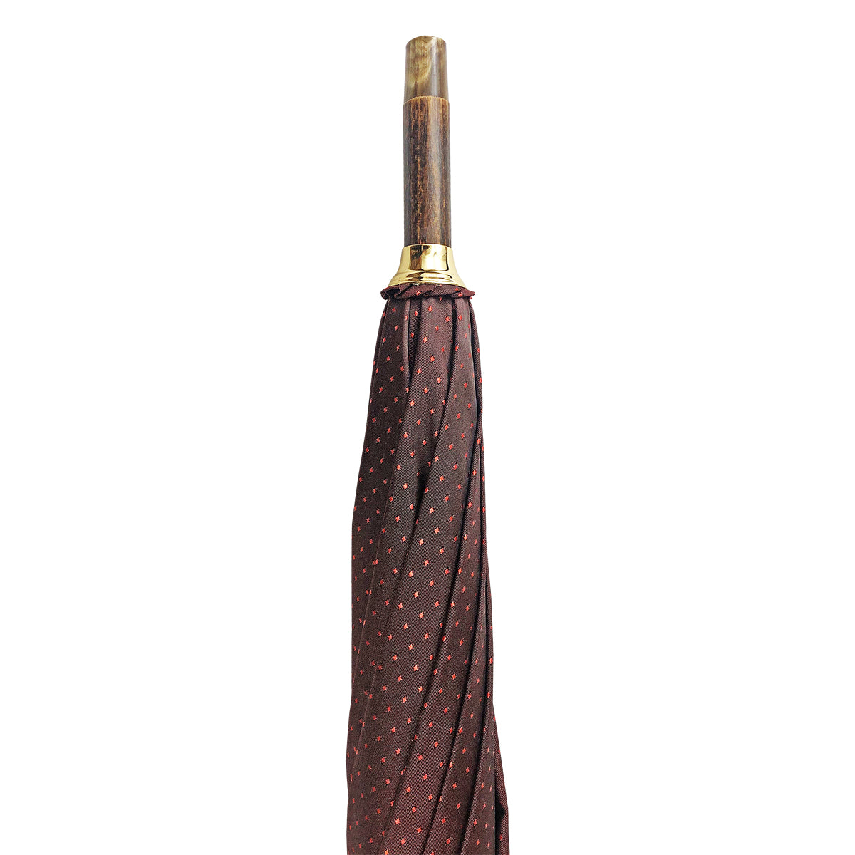 Classic Men’s Umbrella with Leather Handle – Handmade Luxury - Elegant Knives