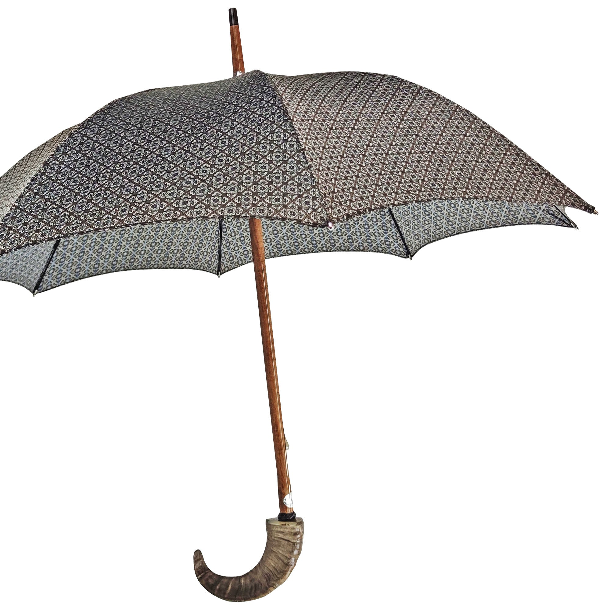 Ram’s Horn Umbrella – Collector’s Masterpiece of Italian Craftsmanship