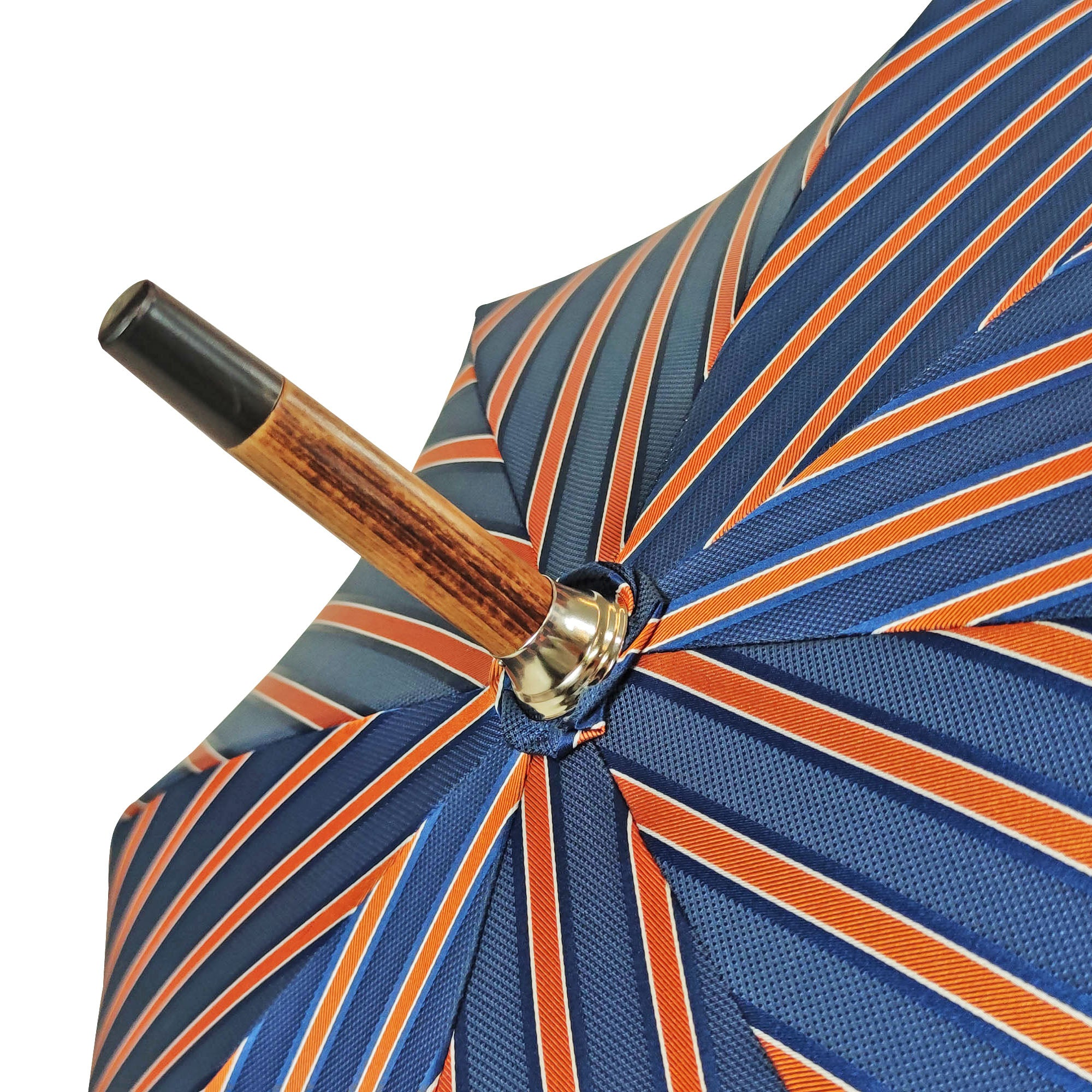 Luxury Stylish Umbrella with Green Caiman Crocodile Leather Handle