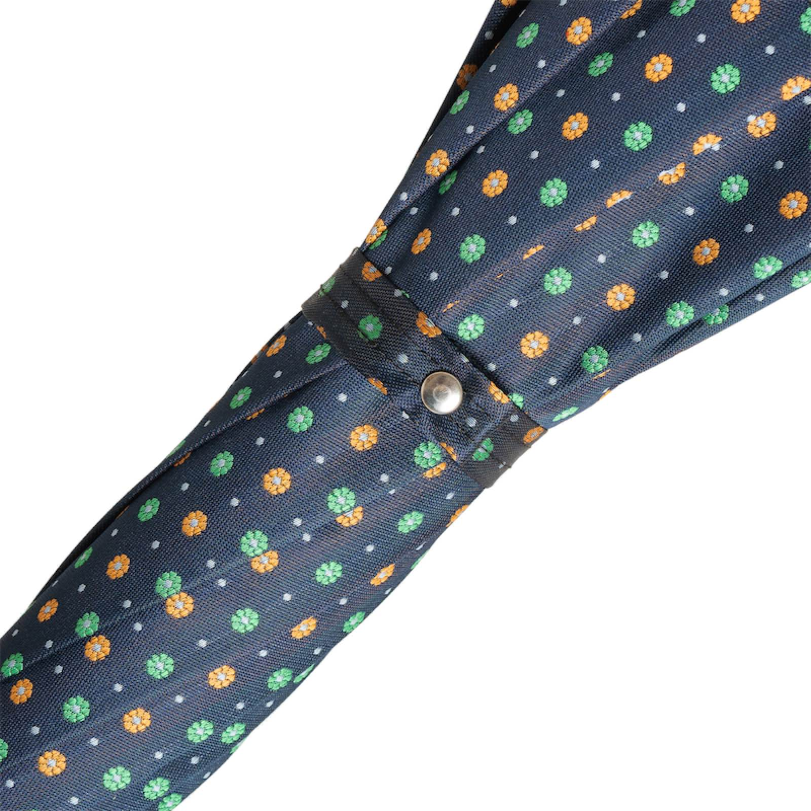 Maple Stick Umbrella with Little Flowers, Handmade Italian Craft