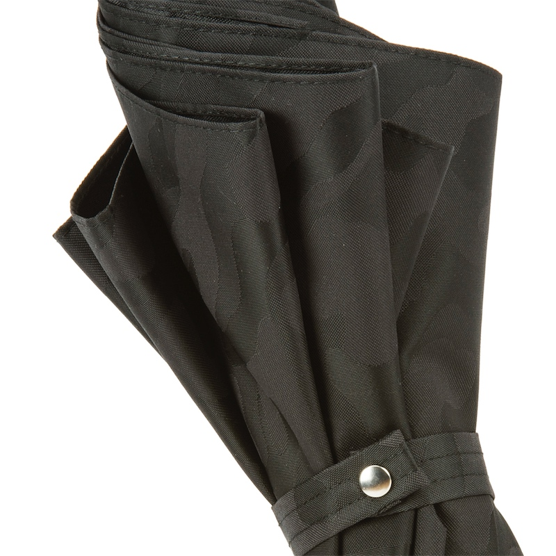 Black Camouflage Bespoke Umbrella with Hickory Handle and Horn End