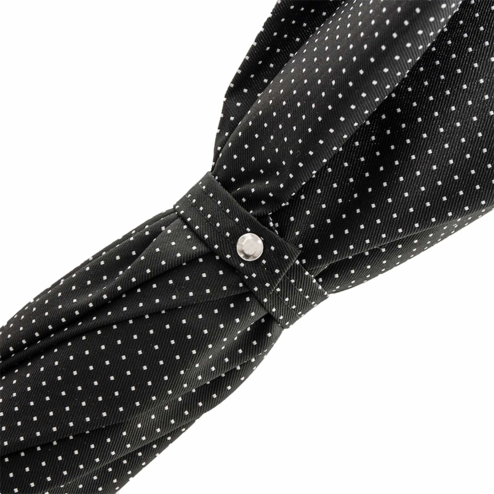 Umbrella Punto Bianco with Ostrich Leather Handle – Handmade in Italy