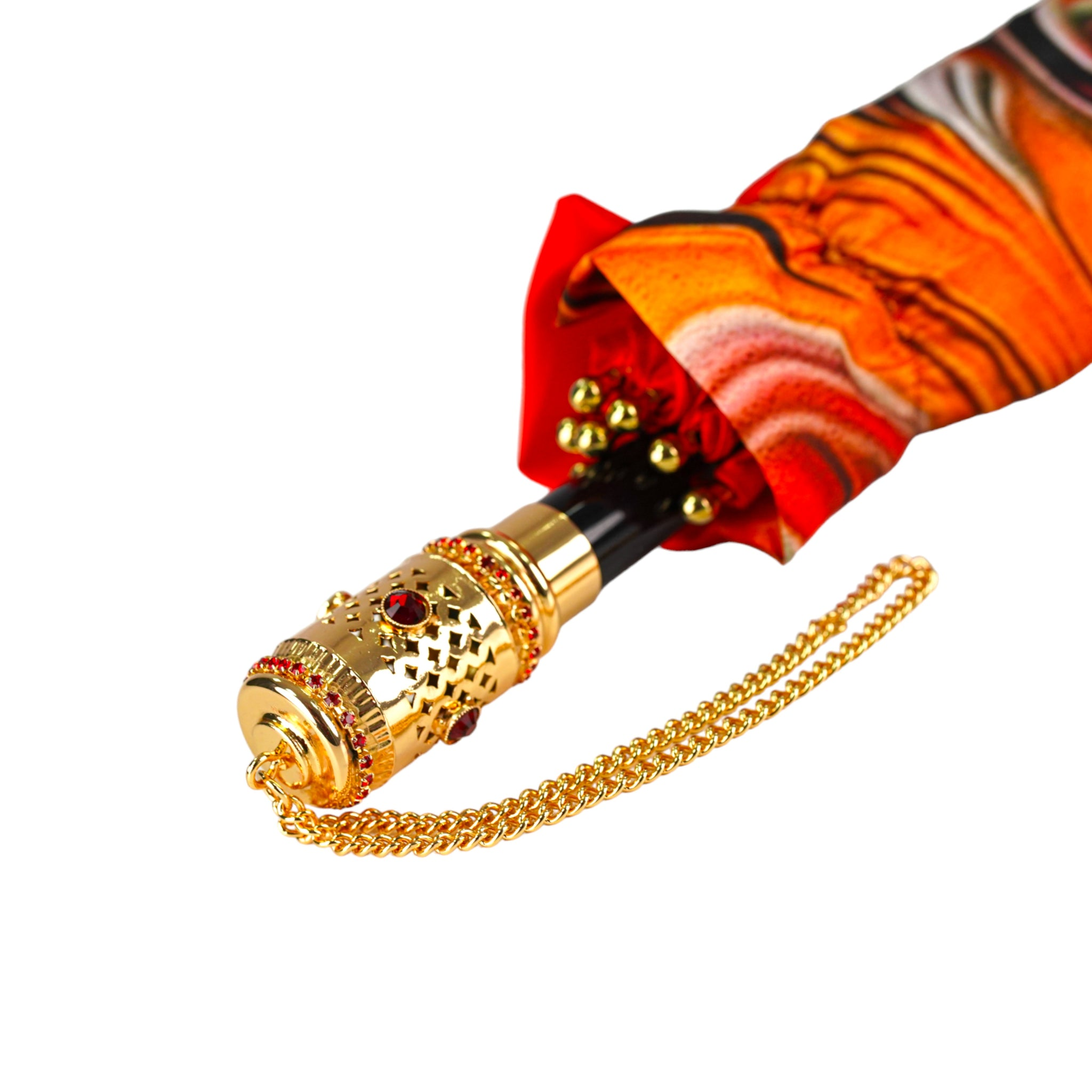 Abstract Exclusive Red Umbrella – Deluxe Women's Collection - Elegant Knives