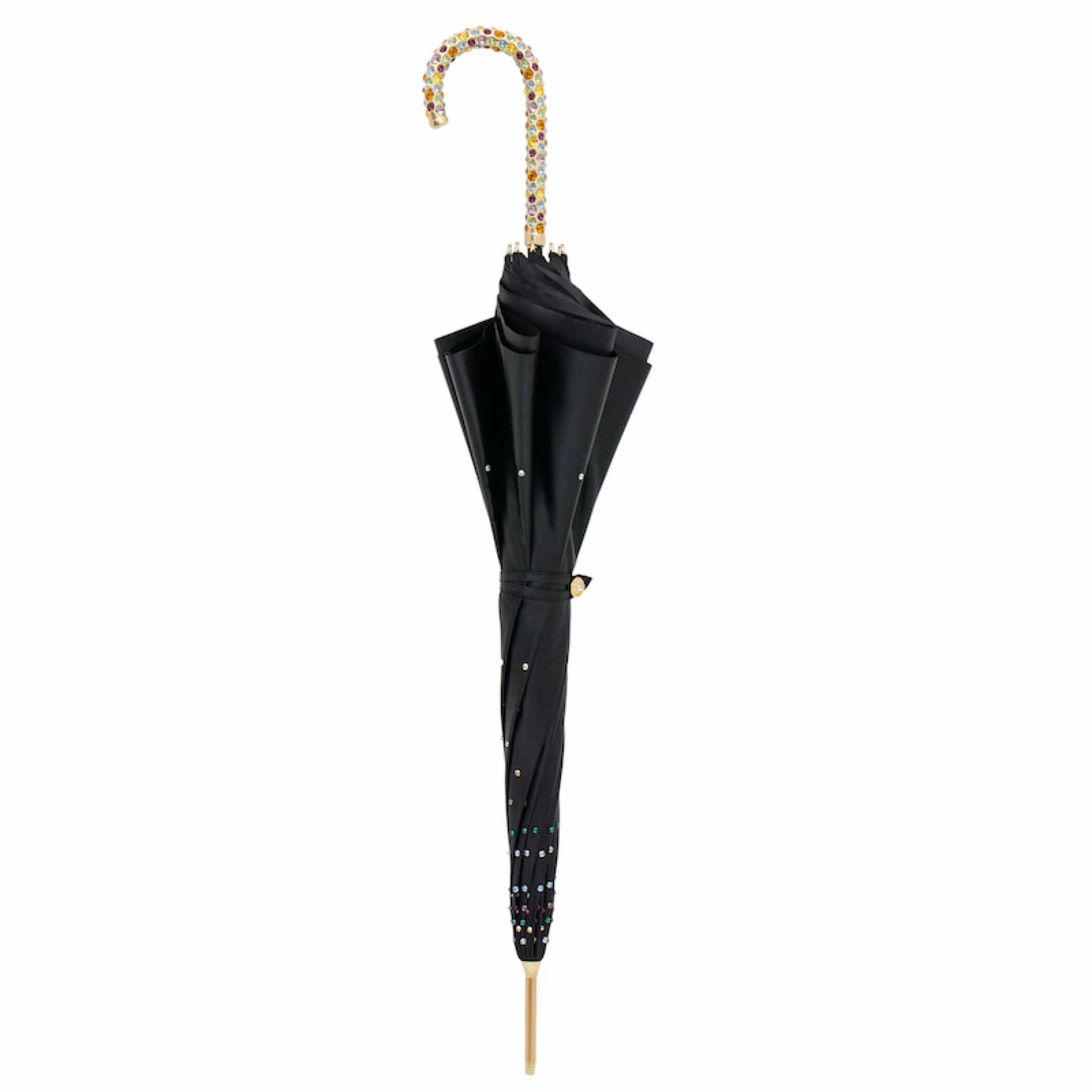 Luxury Umbrella with Swarovski Crystals – Handmade in Italy
