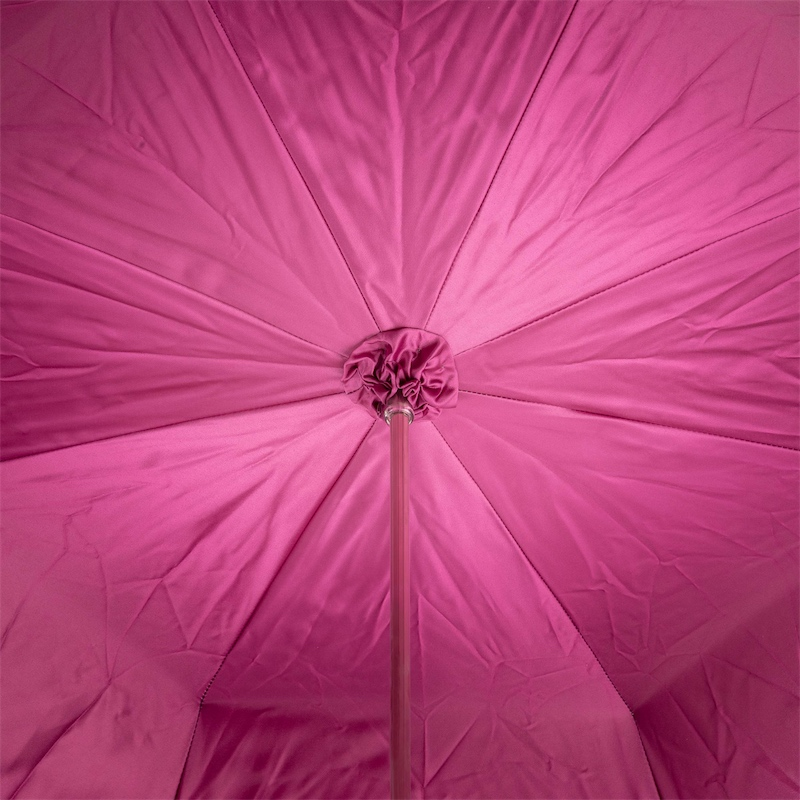 Luxury Pink Swarovski Umbrella with Acetate Handle