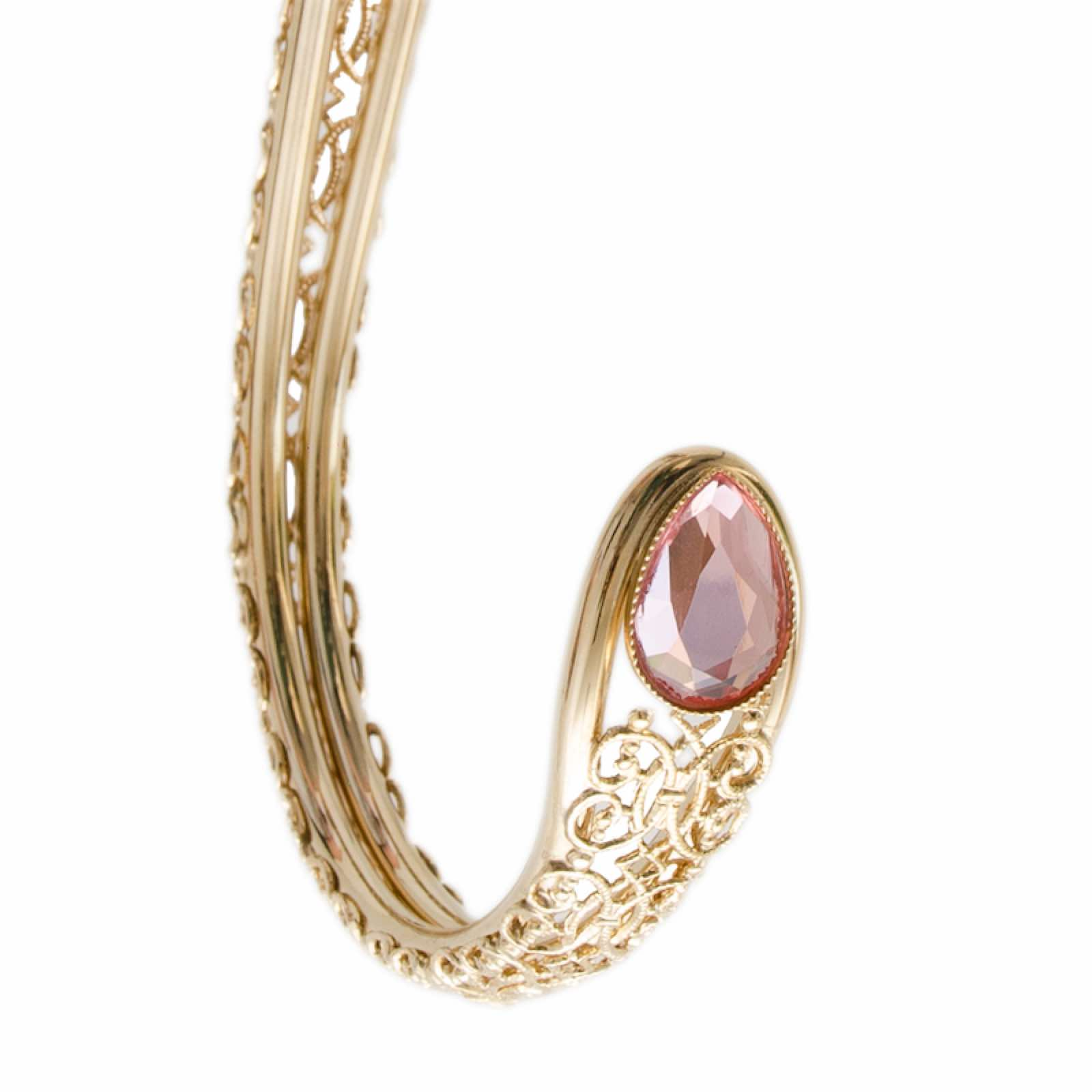 Romantic Umbrella with Flower Print – Double Cloth, Manual Opening