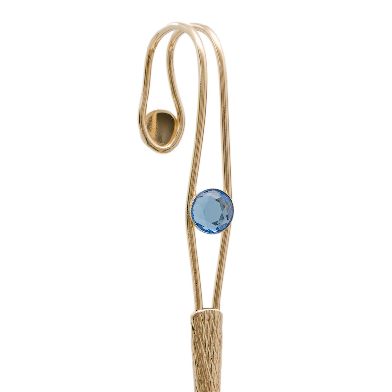 Summer Sunflowers Umbrella – Double Cloth with Jeweled Brass Handle