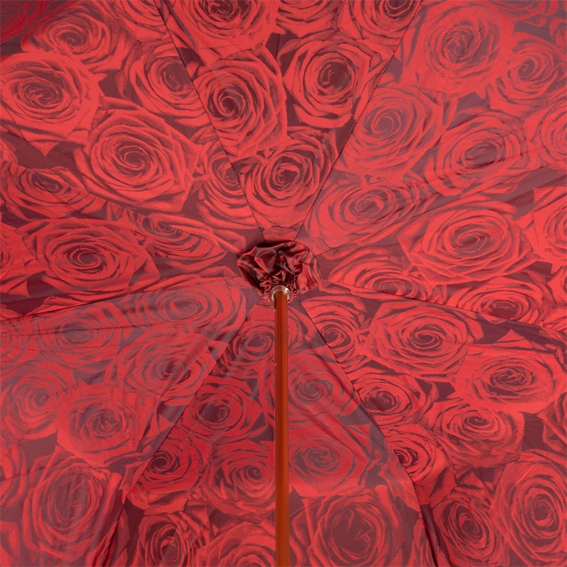 Exclusive Red Roses Umbrella – Double Cloth, Manual Opening