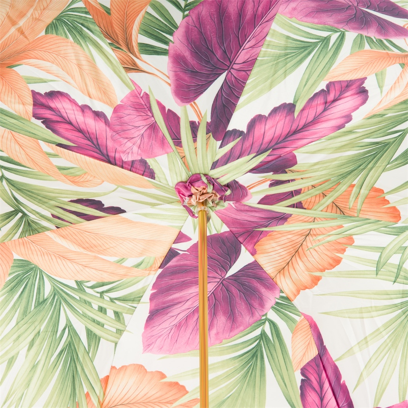 Handcrafted Tropical Double Cloth Umbrella – Handmade in Italy
