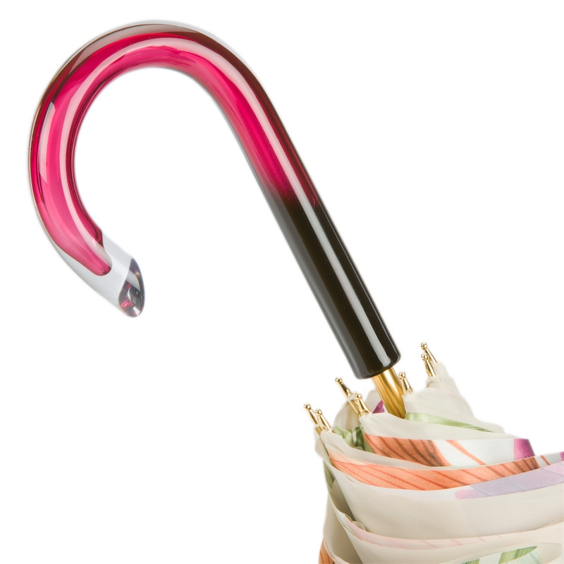 Handcrafted Tropical Double Cloth Umbrella – Handmade in Italy