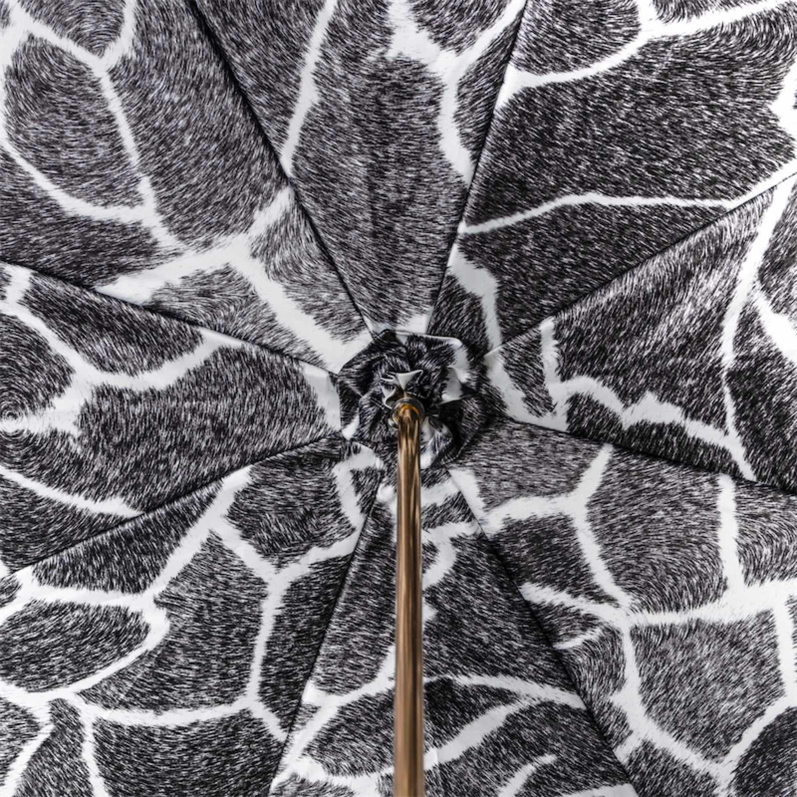 Raccoon Umbrella – Manual Opening with Enameled Brass Handle