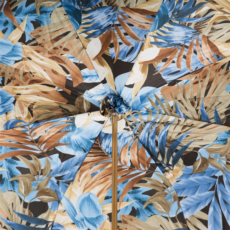 Ivory Designer Jungle Print Umbrella – Handmade in Italy