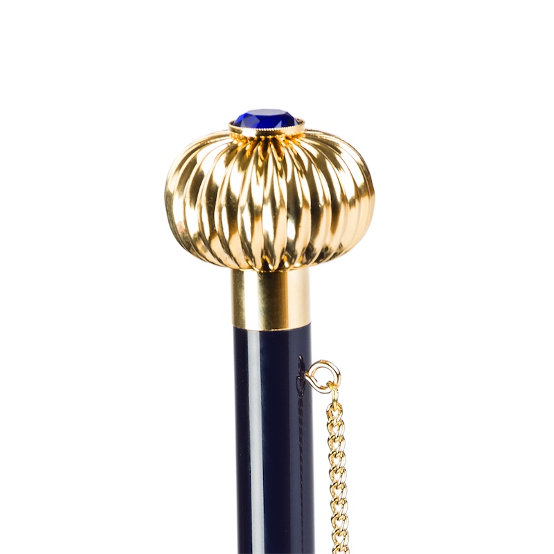 Fantastic Cheetah Print Umbrella with Pearls – Italian Artisan Luxury