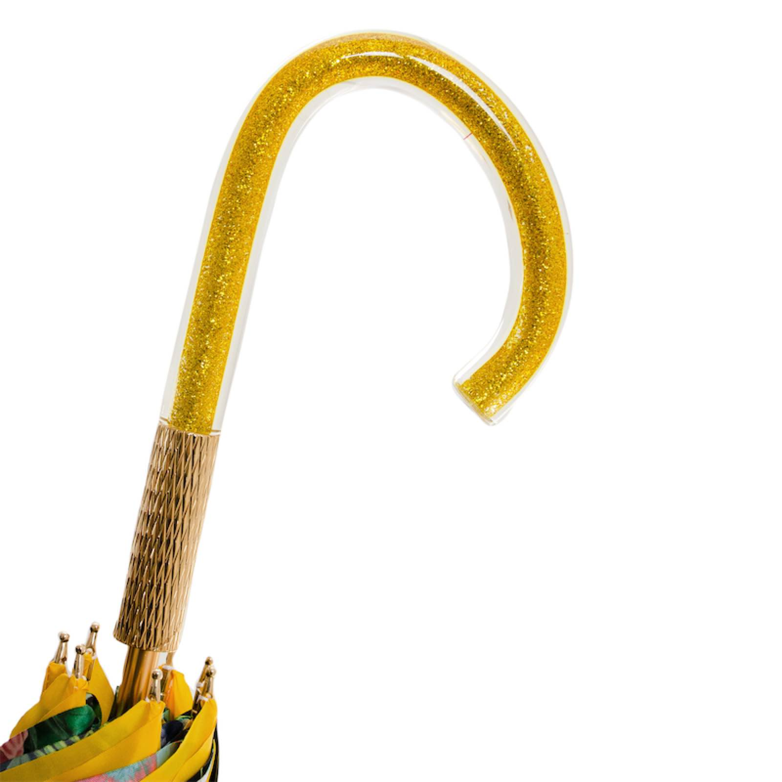 Exclusive Yellow Canopy Umbrella – Handmade in Italy