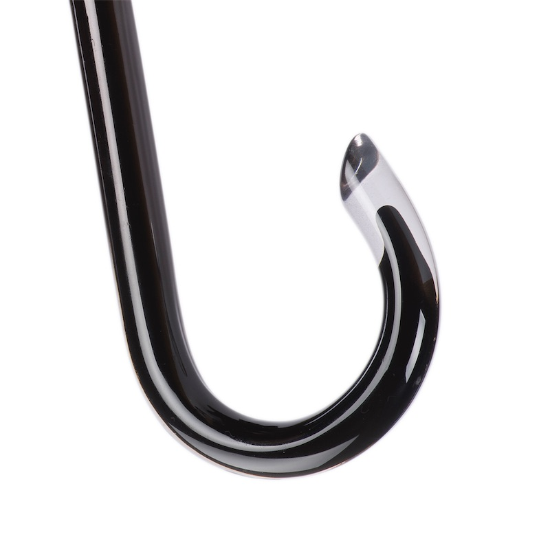 Red Leopard Print Manual Opening Double Cloth Umbrella