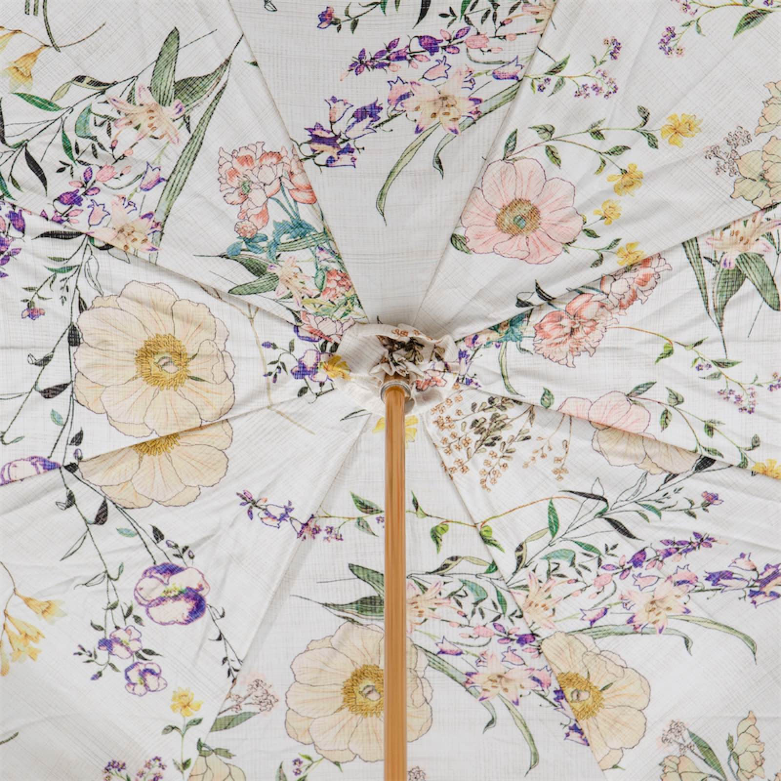 Squirrel Umbrella – Luxury Enameled Brass Handle, Handmade in Italy