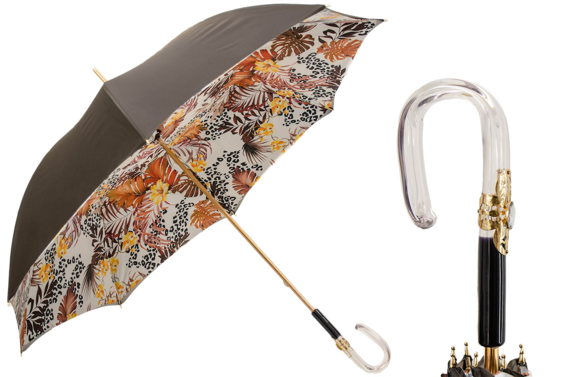 Handmade Autumn Design Umbrella – Handmade in Italy
