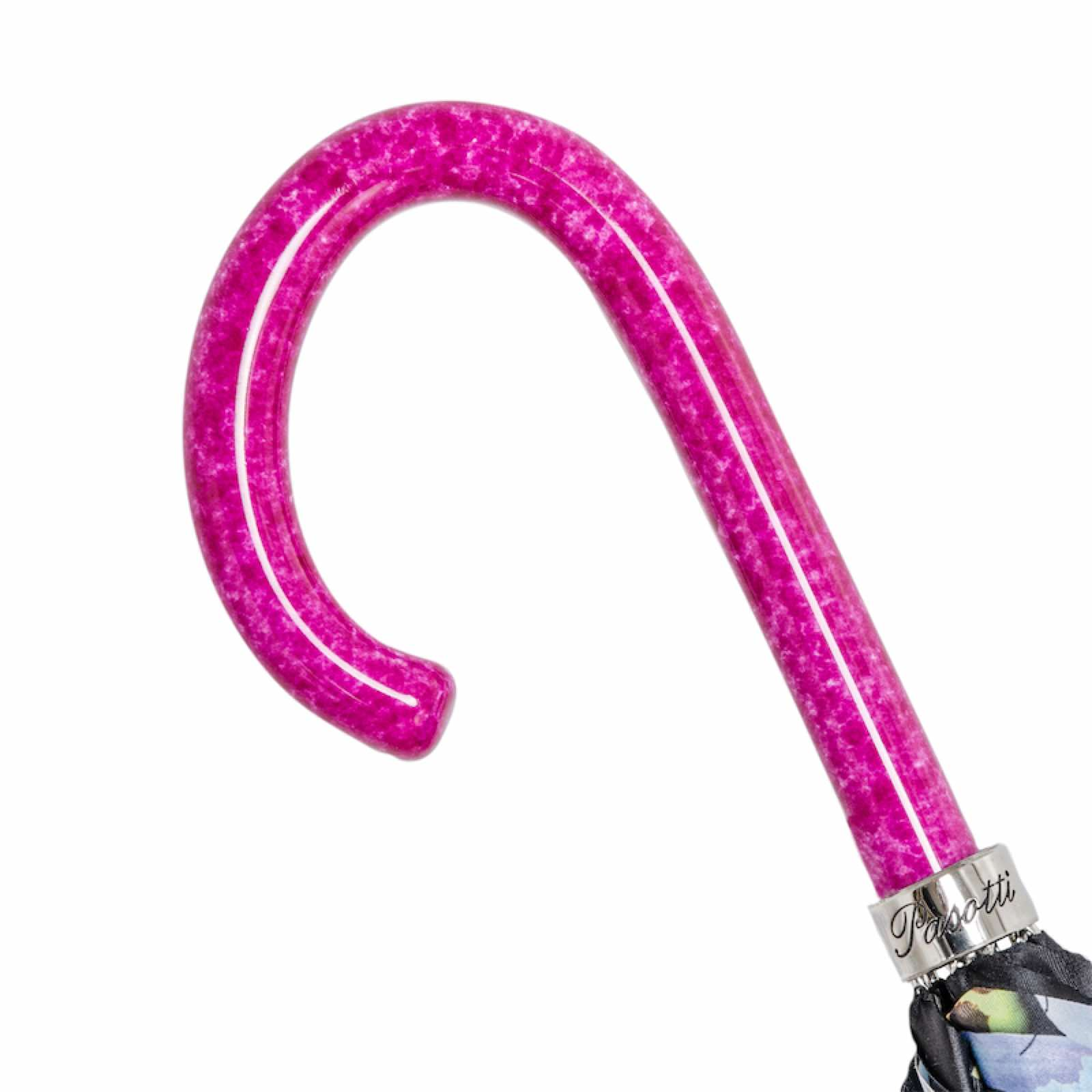 Acetate Handle Pink Handle Umbrella – Handmade in Italy