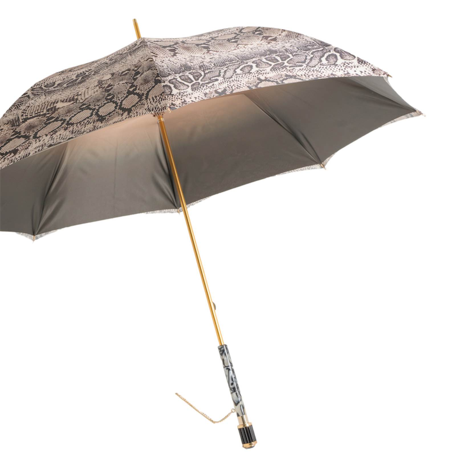 Python Print Manual Opening Double Cloth Umbrella – Handmade in Italy