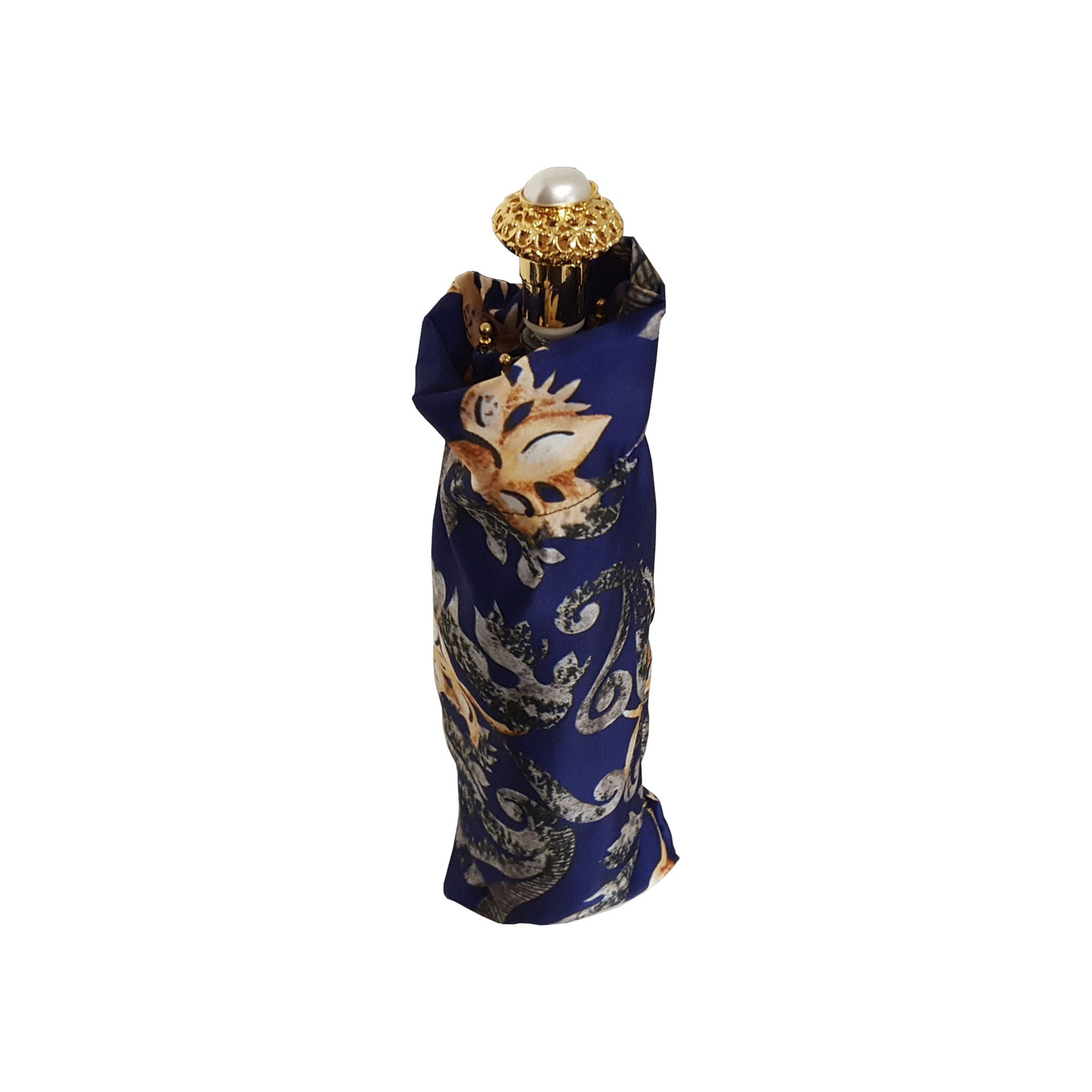 Lightweight Folding Umbrella – Exclusive Floral Luxury Design