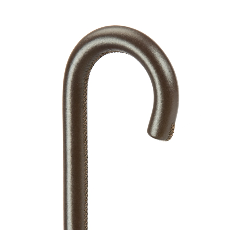 Leather Handle Bridles Print Umbrella – Automatic Opening