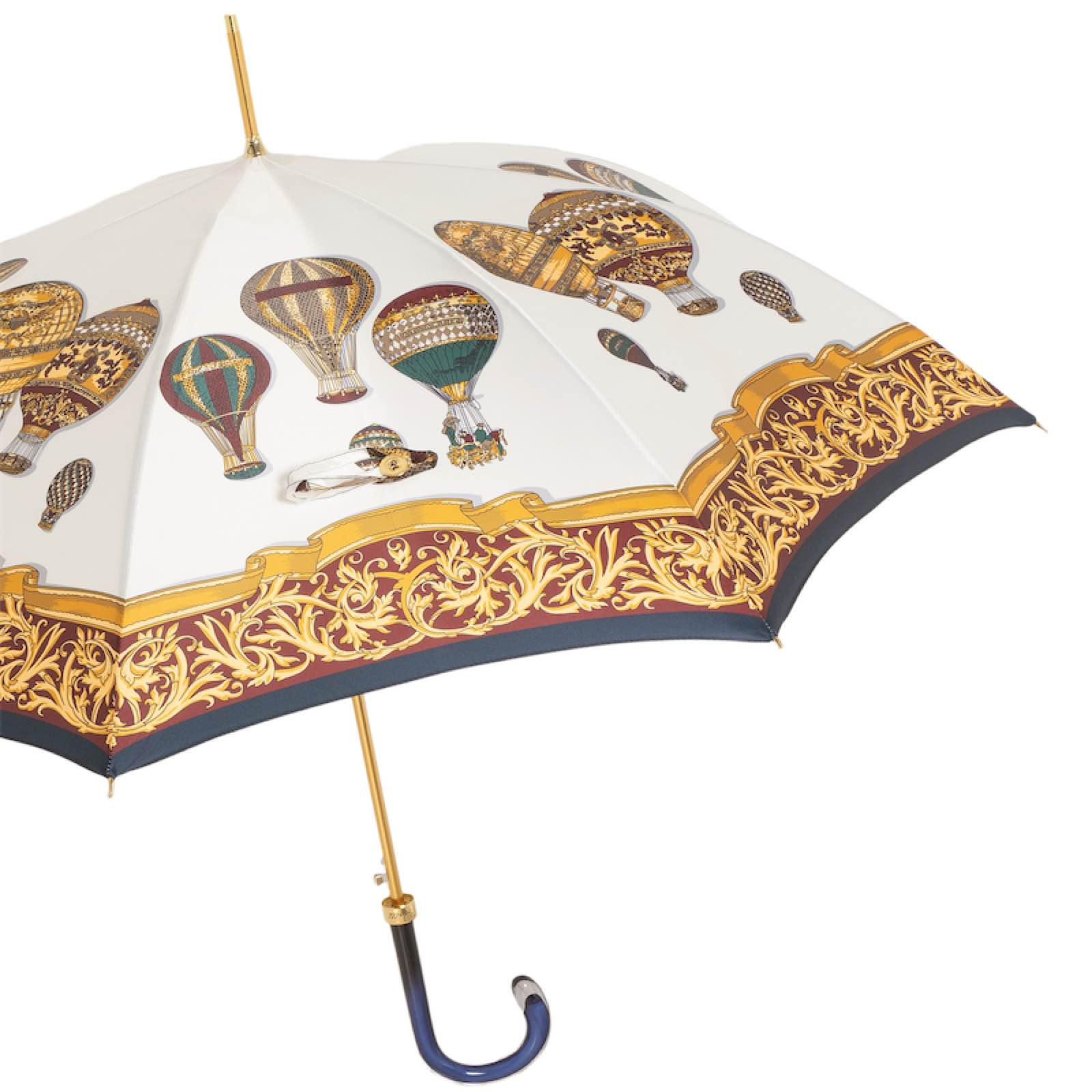 Designer Colorful Umbrella with Balloons Print and Acetate Handle