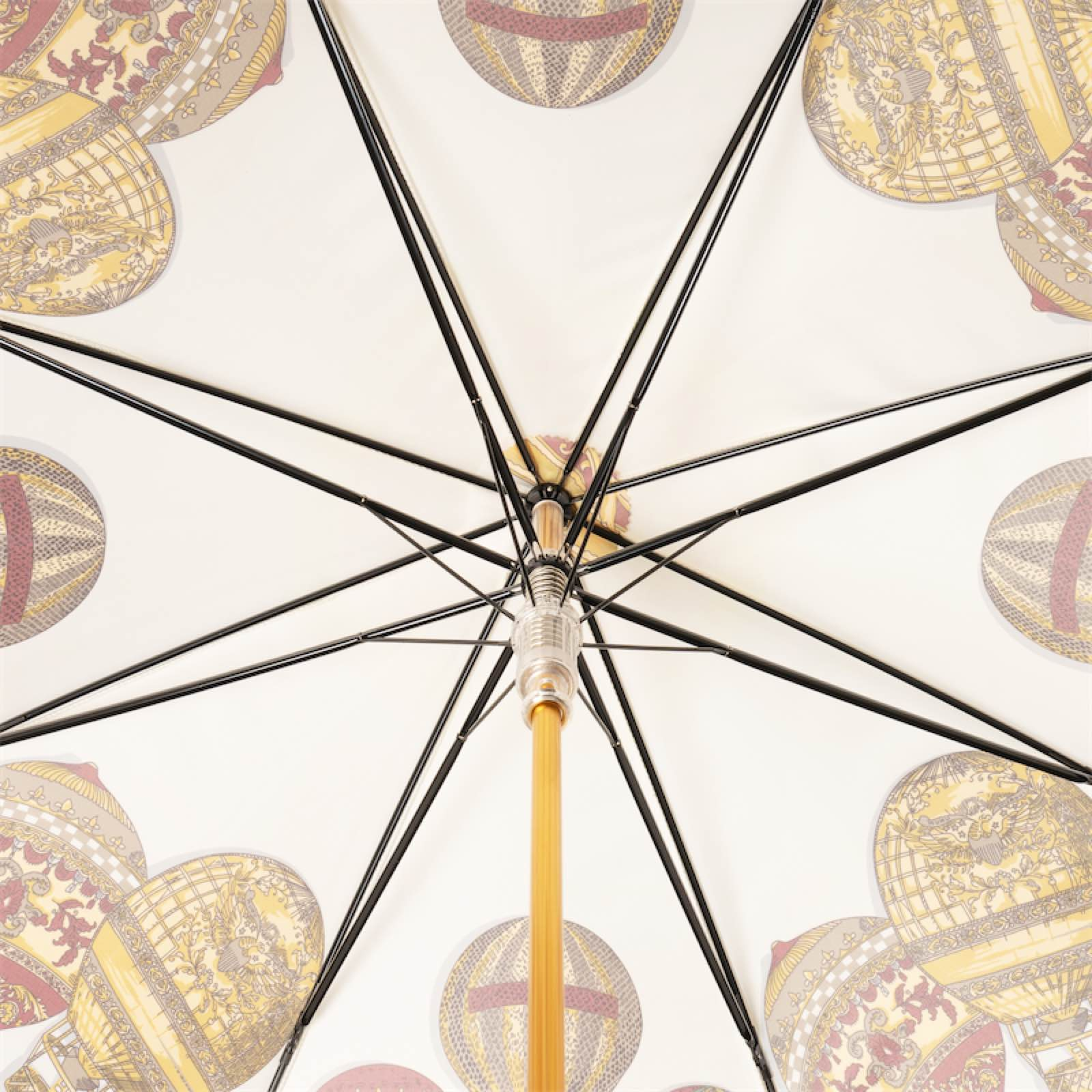 Designer Colorful Umbrella with Balloons Print and Acetate Handle