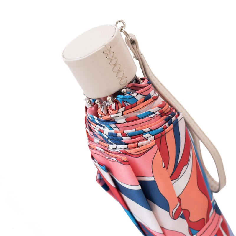 Exclusive Designer Summer Folding Umbrella – Handmade in Italy