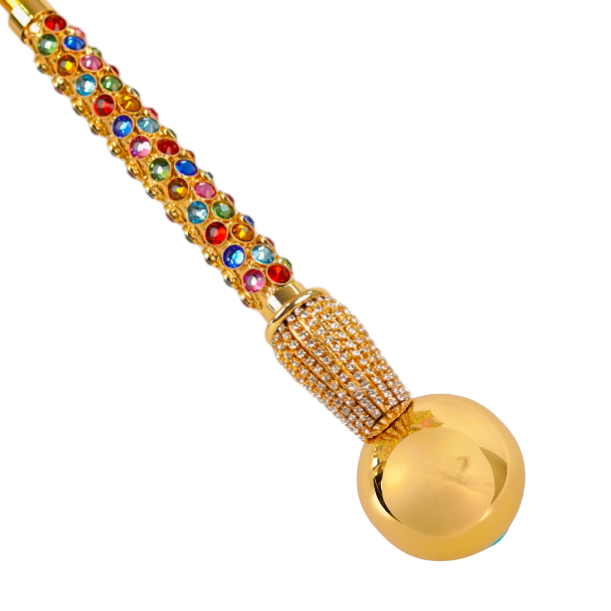 Exclusive Limited-Edition Crystal Umbrella with 24K Gold Handle