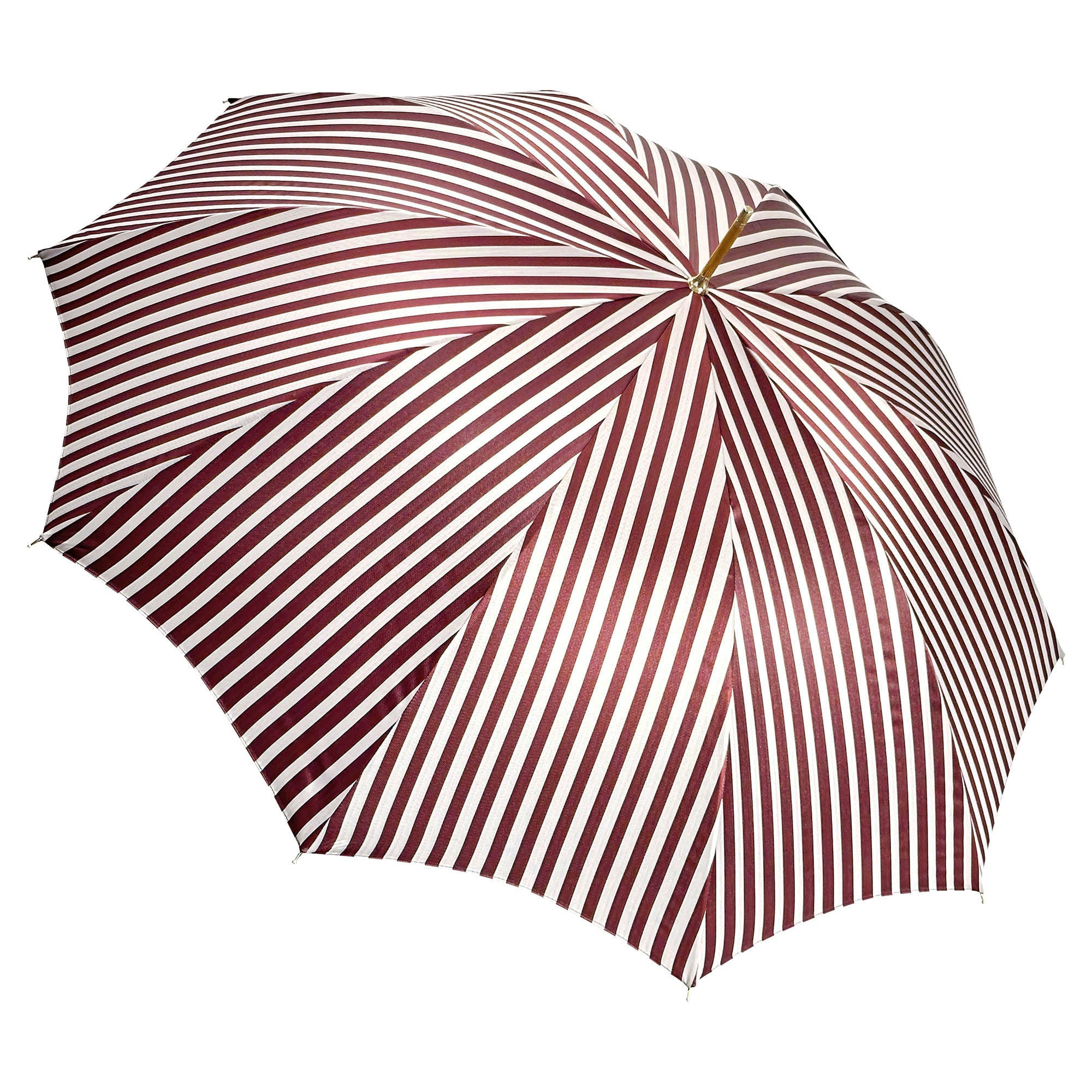 Designer Automatic Umbrella with 24K Gold-Plated Pointed Handle