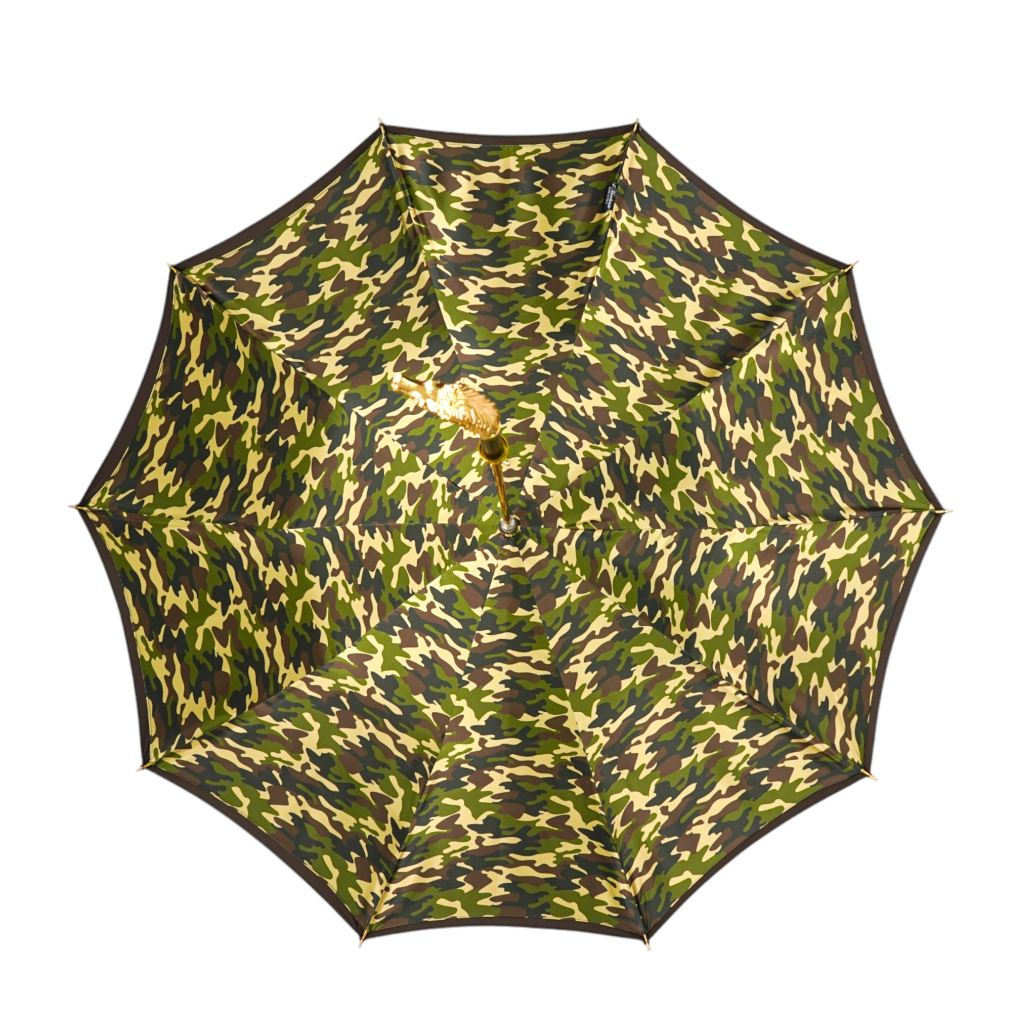 Exquisite Men's Luxury Umbrella with 24K Gold Horse Handle