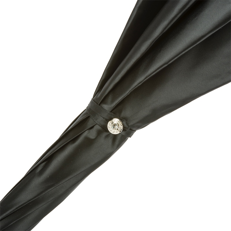 Unique Mouth Double Cloth Umbrella with Polka Dots Interior