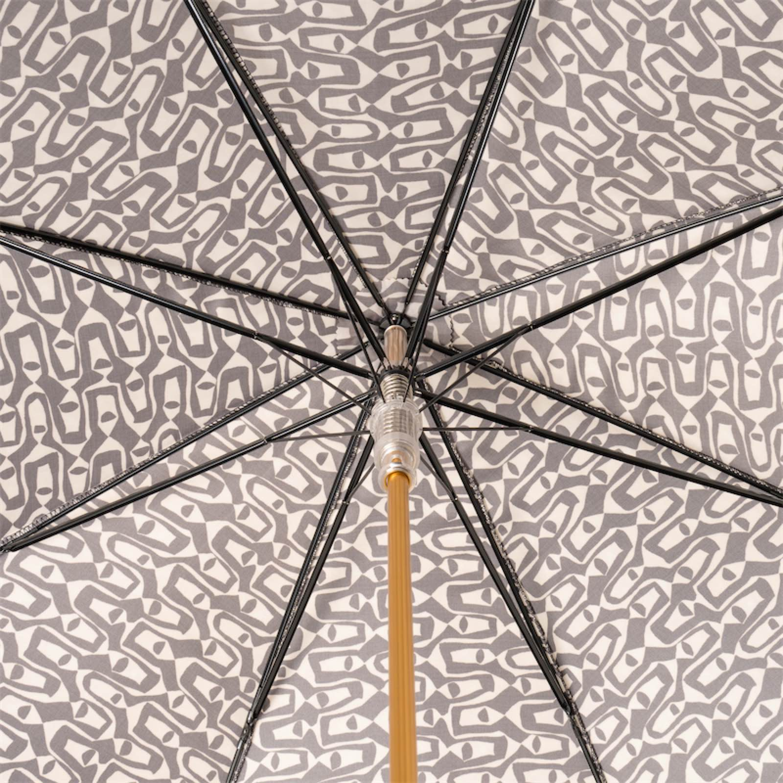 Acetate Handle Umbrella Mosaico – Automatic Opening, Handmade in Italy
