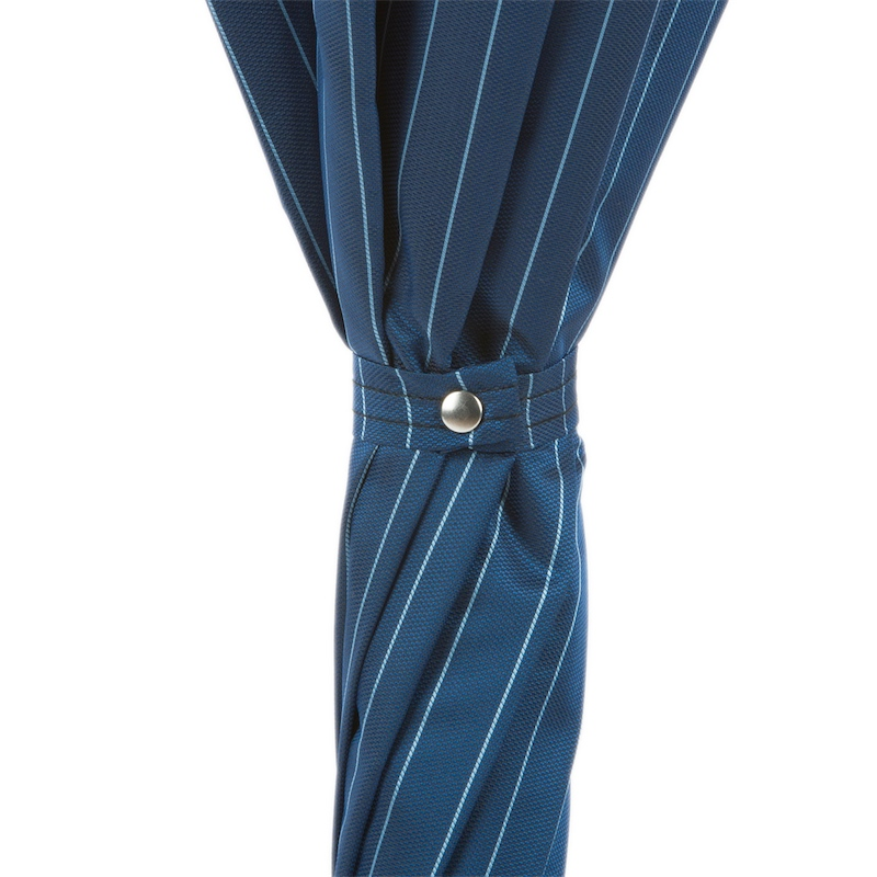 Solid Stick Ash Umbrella with Knob End, Manual, Handmade in Italy