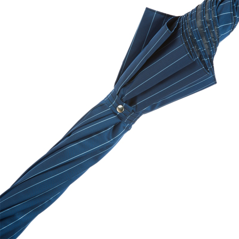 Solid Stick Ash Umbrella with Knob End, Manual, Handmade in Italy