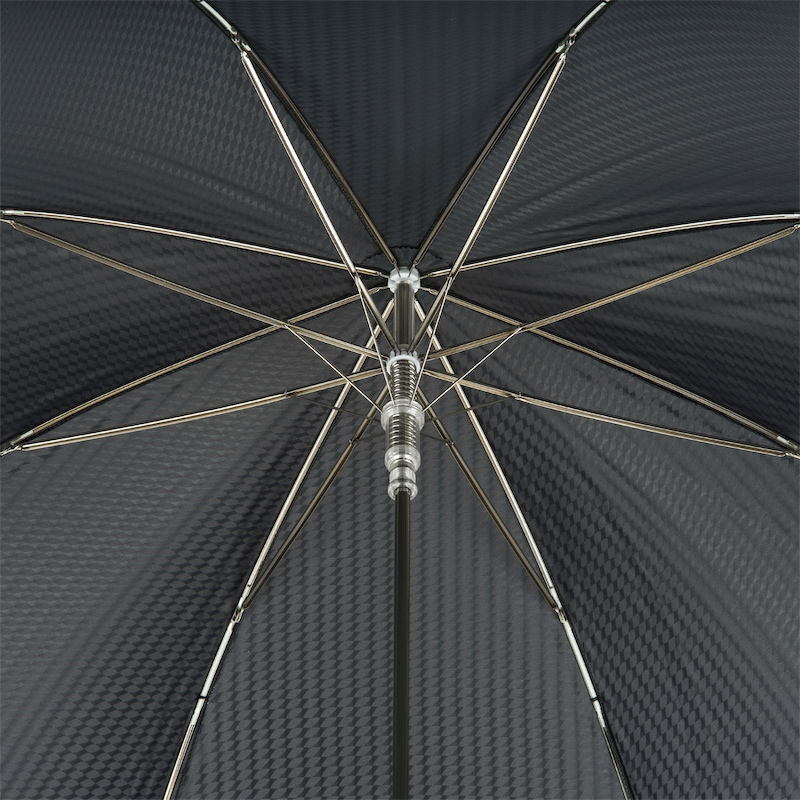 Luxury T-Rex Umbrella with Brass Handle – Handmade in Italy