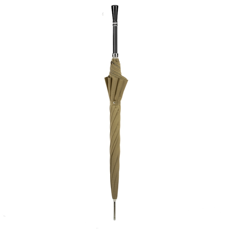 Luxury Men’s Umbrella with Enameled Resin Handle – Handmade in Italy