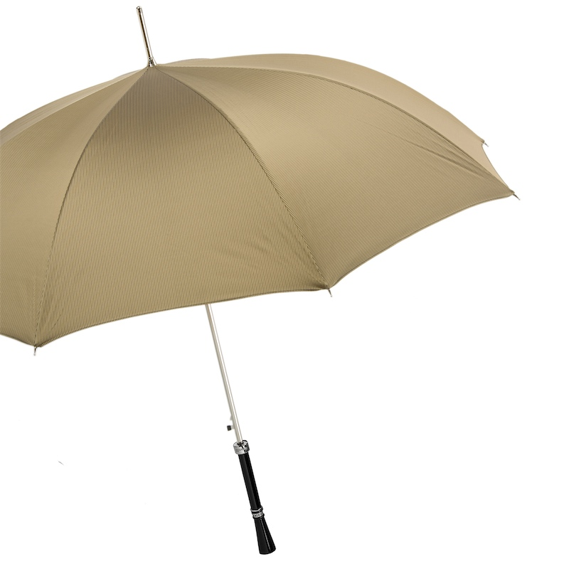 Luxury Men’s Umbrella with Enameled Resin Handle – Handmade in Italy
