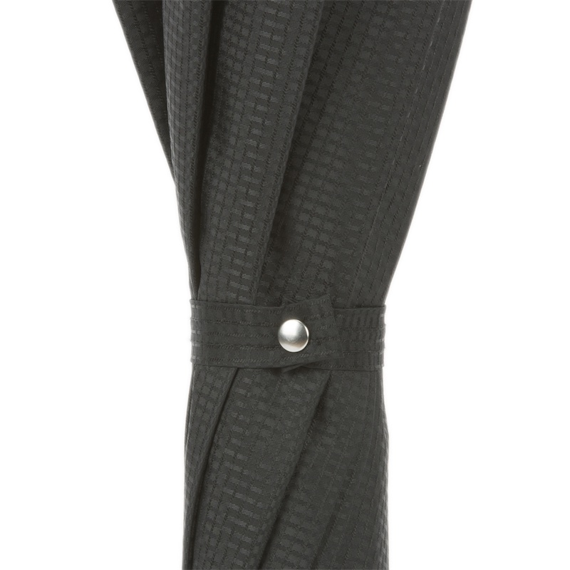 Black Umbrella with Black Skull Handle – Handmade Italian Luxury