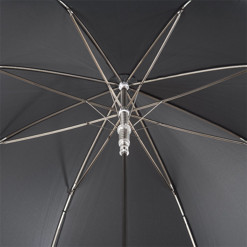 Panda Umbrella with Enameled Brass Handle – Handmade in Italy