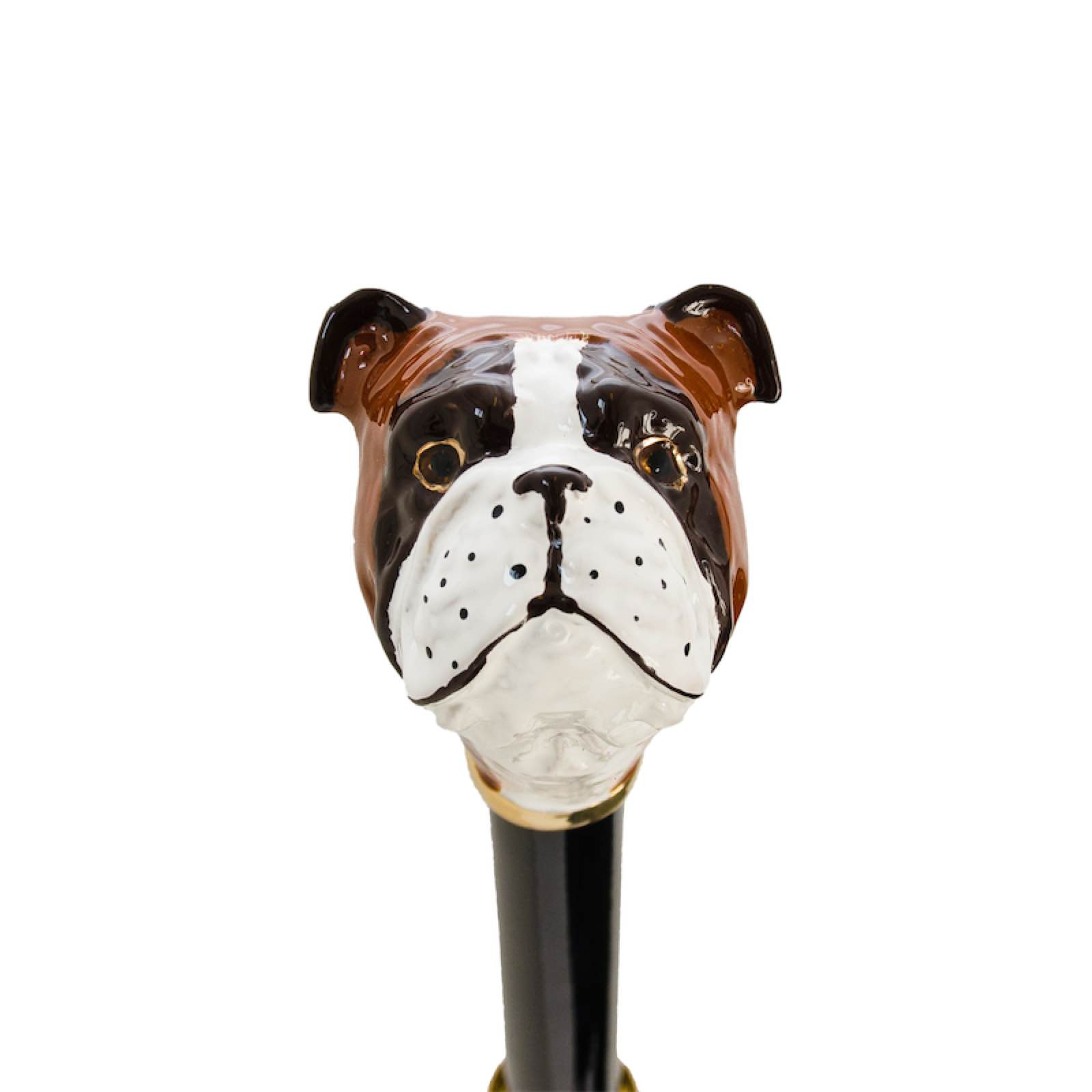 Luxury English Bulldog Umbrella – Handmade Italian Designer Craft