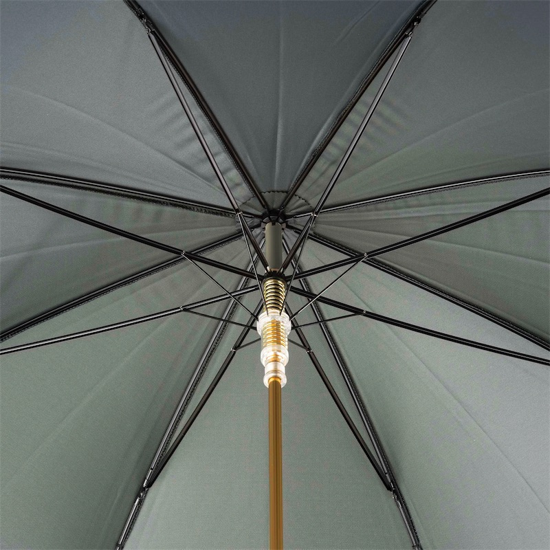 Fox Umbrella with Enameled Brass Handle – Handmade in Italy