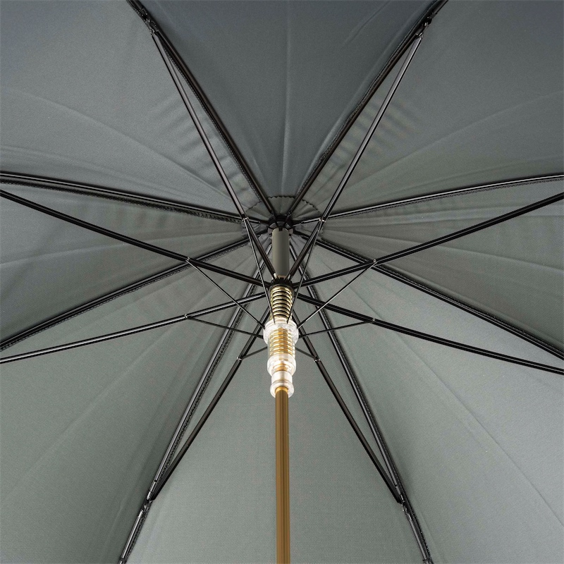 Mallard Umbrella with Enameled Brass Handle – Handmade in Italy