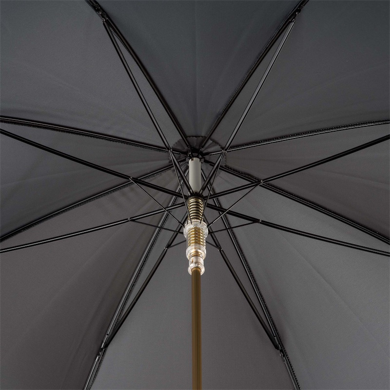 Brown Horse Luxurious Umbrella with Enameled Brass Handle