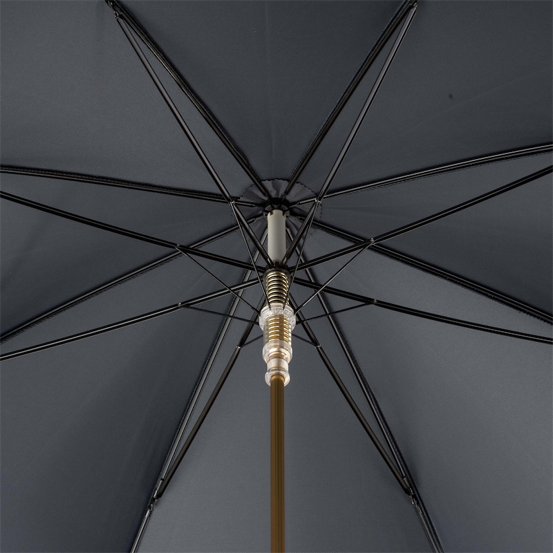 French Bulldog Umbrella with Enameled Brass Handle – Handmade in Italy