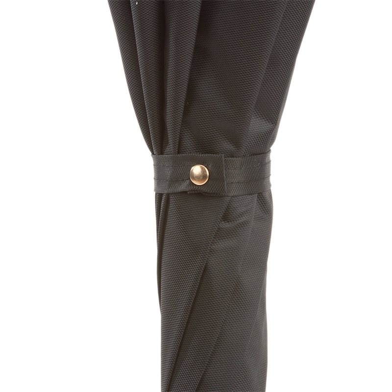 French Bulldog Umbrella with Enameled Brass Handle – Handmade in Italy