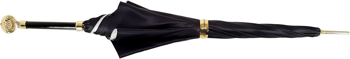 Double Cloth Women’s Umbrella with Elegant Horses Print